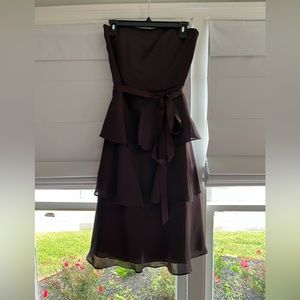 Alfred Sung strapless bridesmaid dress size 6